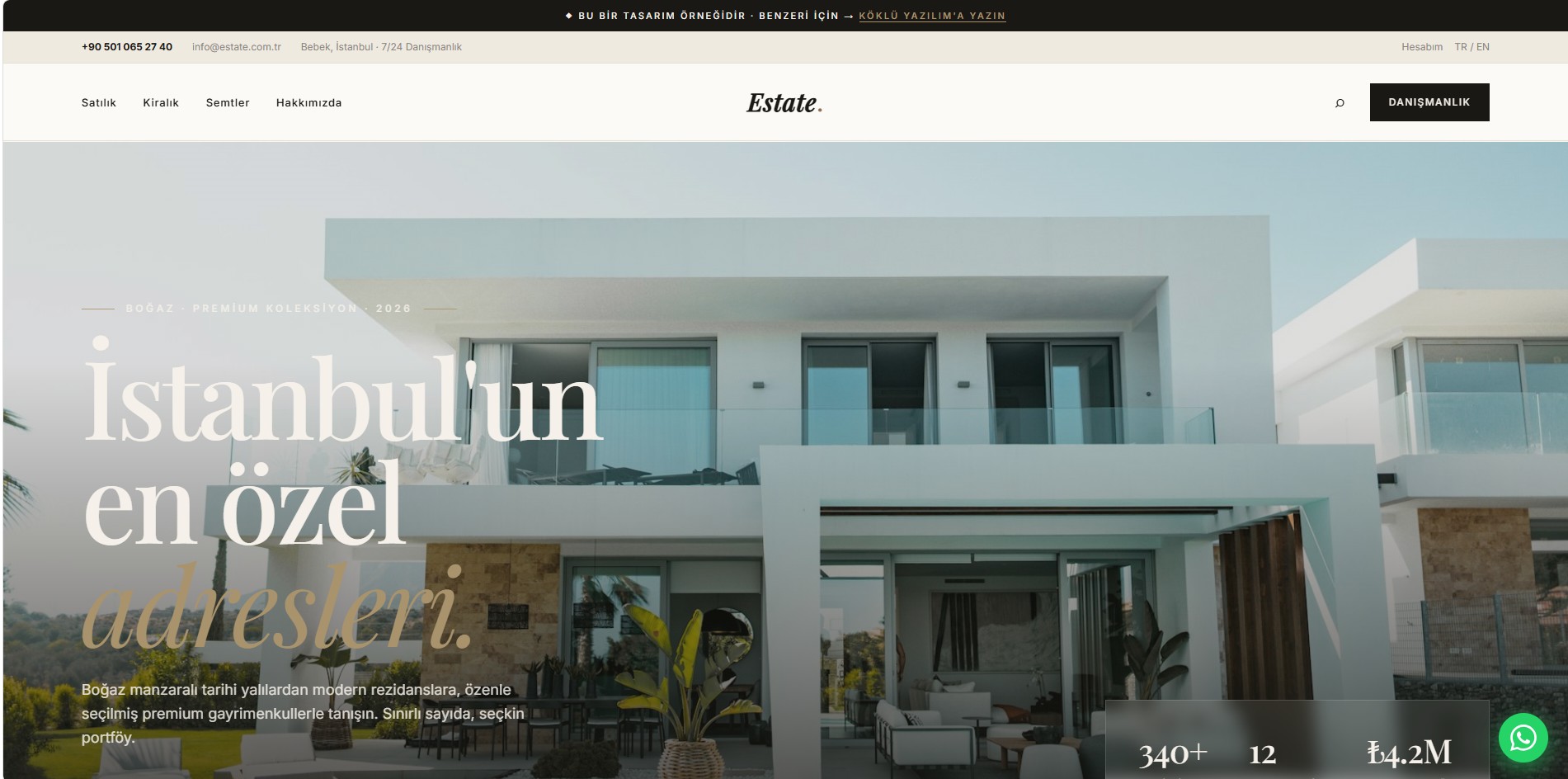 Emlak Web Sitesi